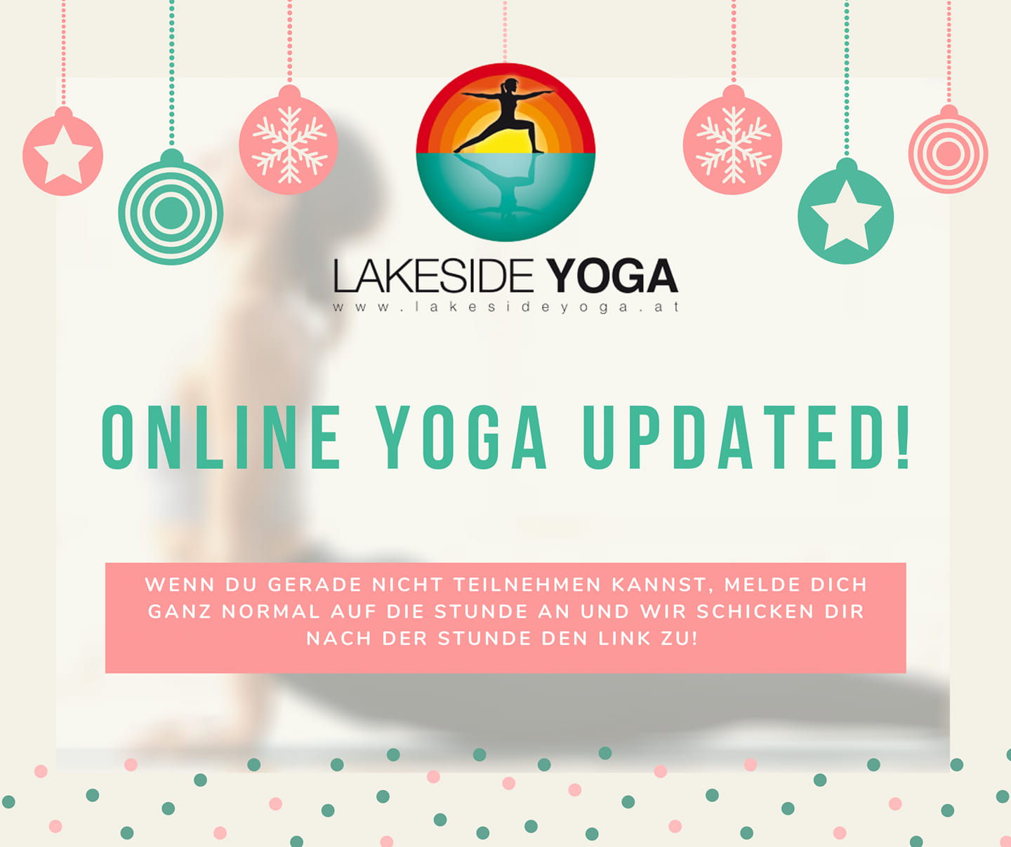 Online Yoga updated !