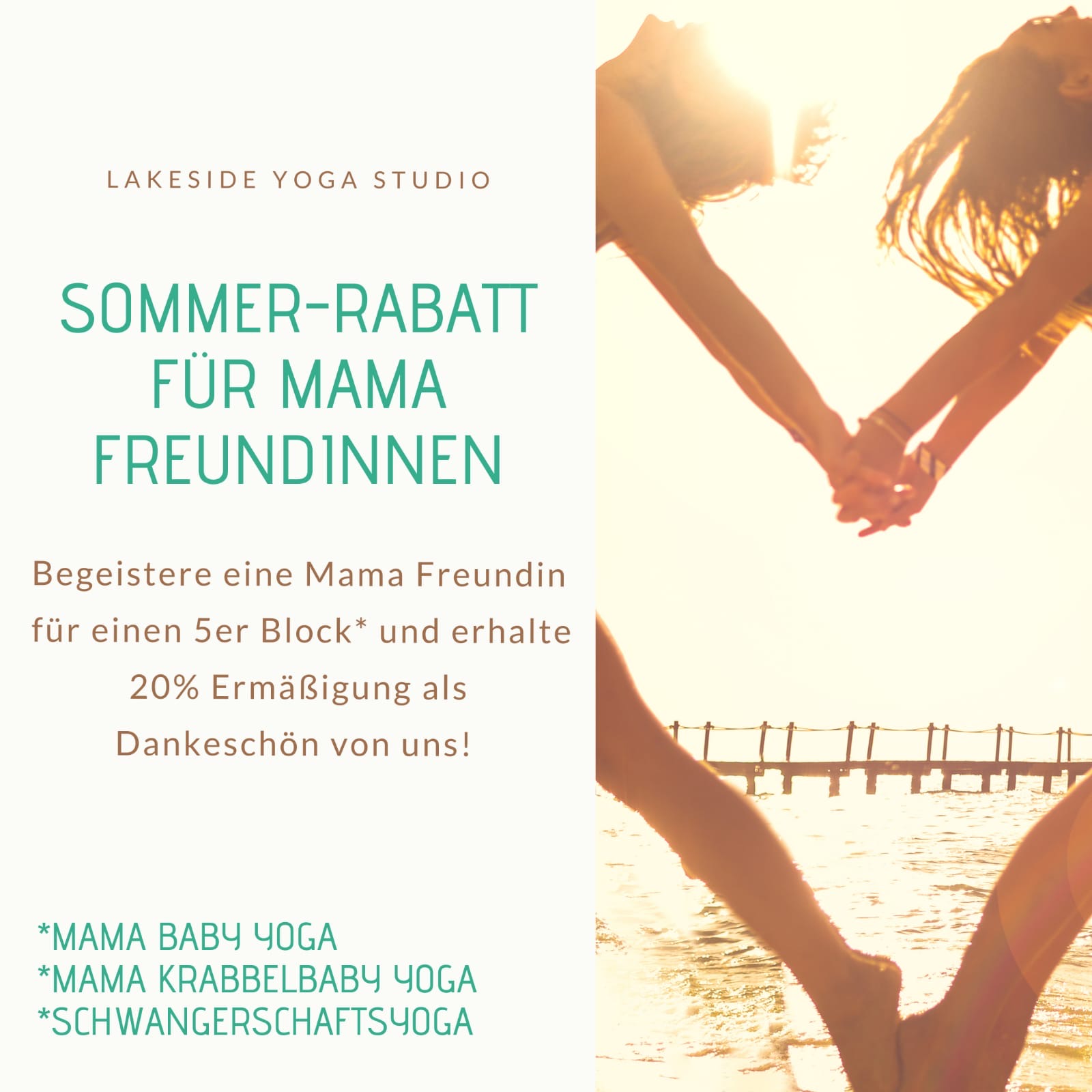 Sommer -Rabatt Für Mama Freundinnen