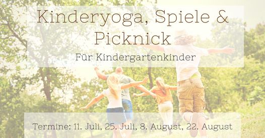 Kinderyoga, spielen & Picknick- Für Minis (1.5 & 3 Jahre) und Kindergartenkinder