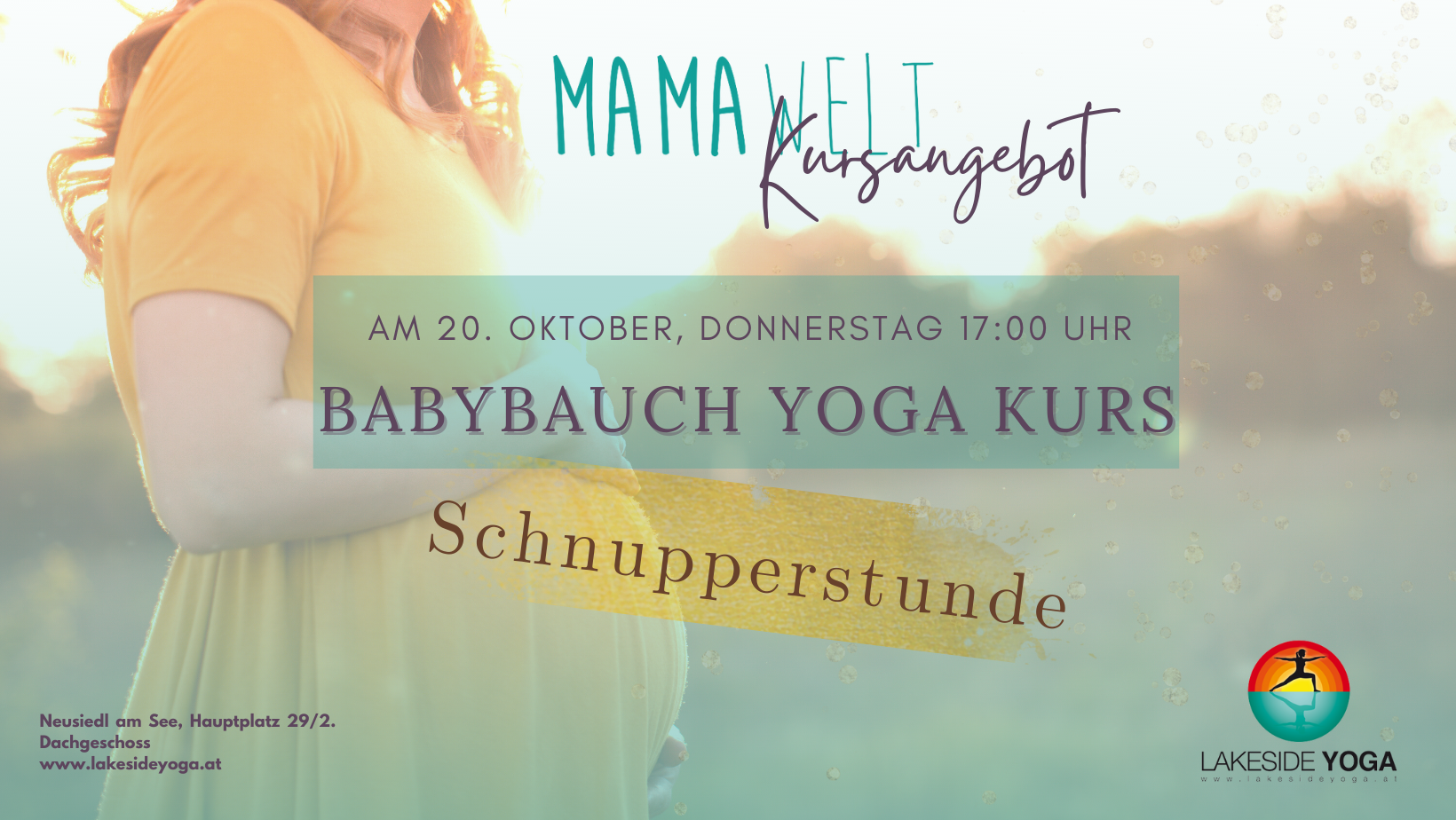 Babybauch Yoga- Yoga für die Schwangere