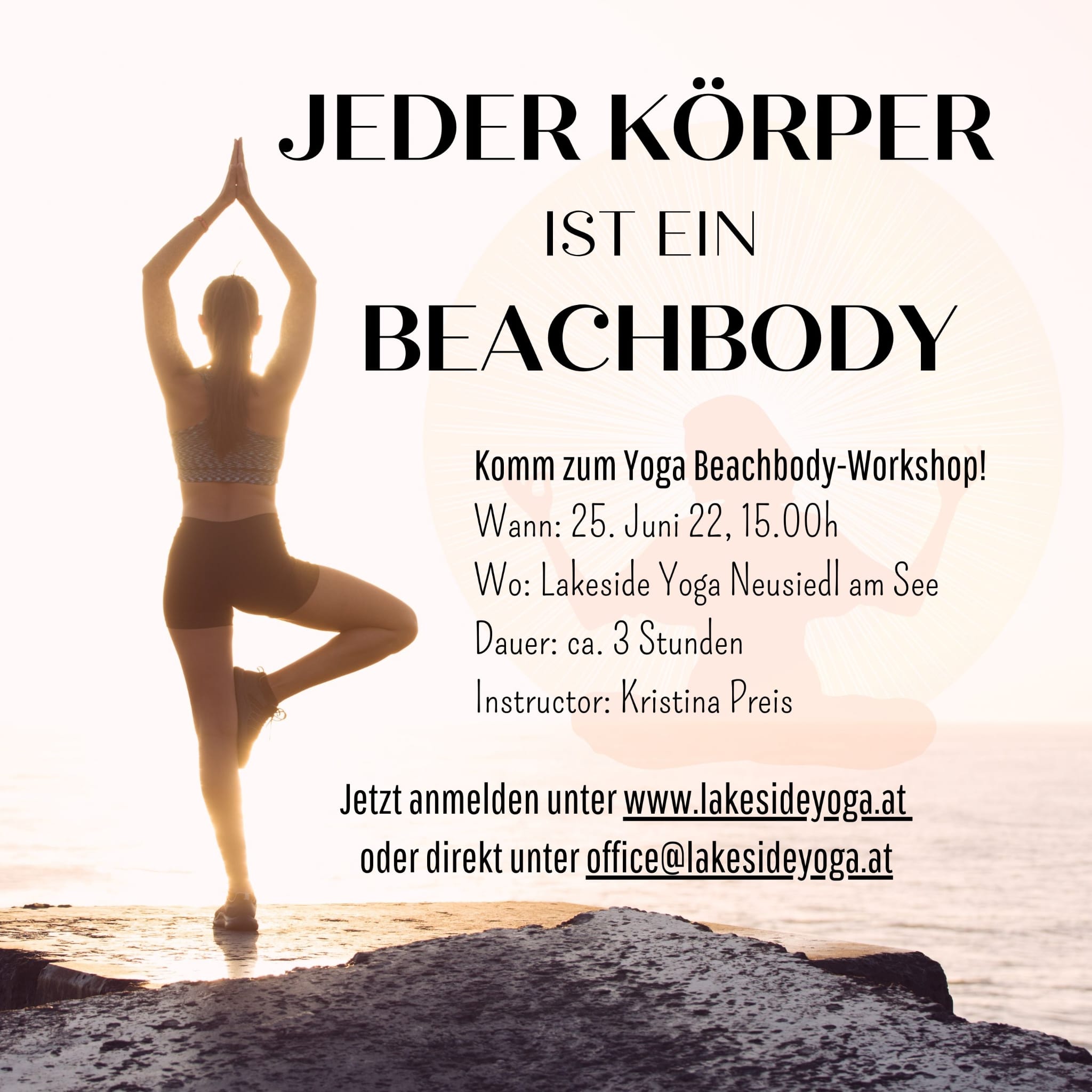 Workshop: Jeder Körper ist ein Beachbody 25. Juni 15:00