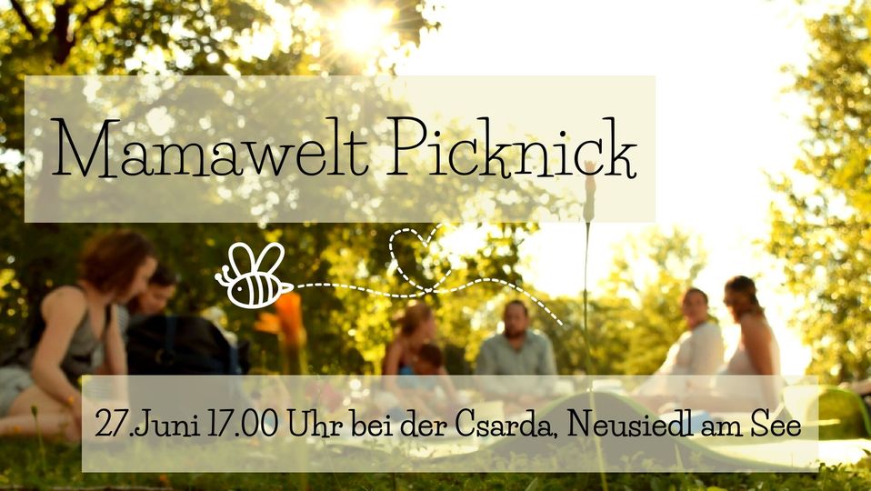 Mamawelt Picknick 27.Juni um 17:00 Uhr